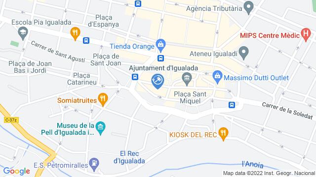 Ubicación de la subastas Subasta de local comercial en IGUALADA