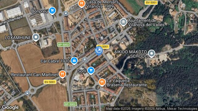 Ubicación de la subastas Subasta de cm de ca l'asedro ( vilanova del vallÈs) en VILANOVA DEL VALLÈS