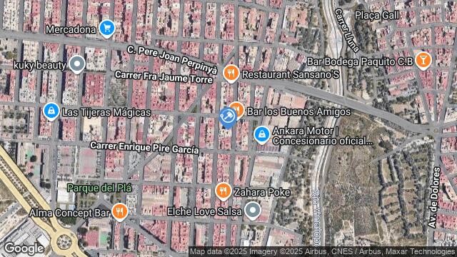 Ubicación de la subastas Subasta de vivienda en ELCHE