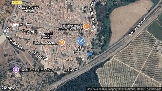 Ubicación de la subastas Subasta de finca rústica en ALMODOVAR DEL RIO