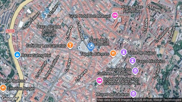 Ubicación de la subastas Subasta de vivienda en CÁCERES