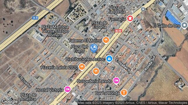 Ubicación de la subastas Subasta de zz p.p. sau r1 "autovÍa" ( carlota, la) en CARLOTA, LA