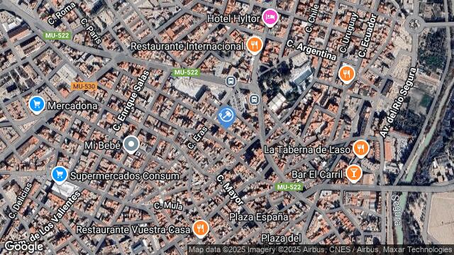 Ubicación de la subastas Subasta de vivienda en Archena