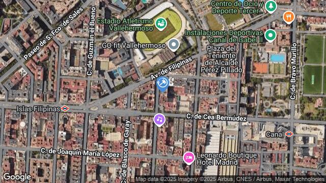 Ubicación de la subastas Subasta de garaje en MADRID