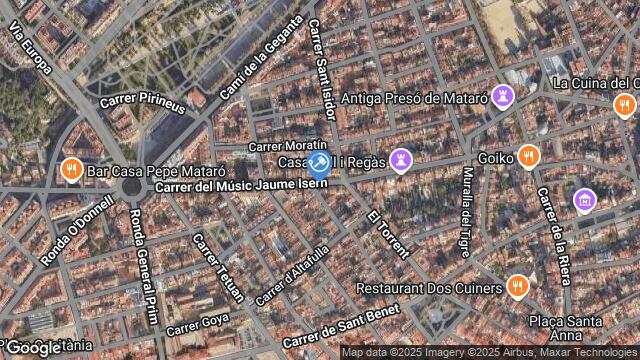 Ubicación de la subastas Subasta de garaje en Mataró