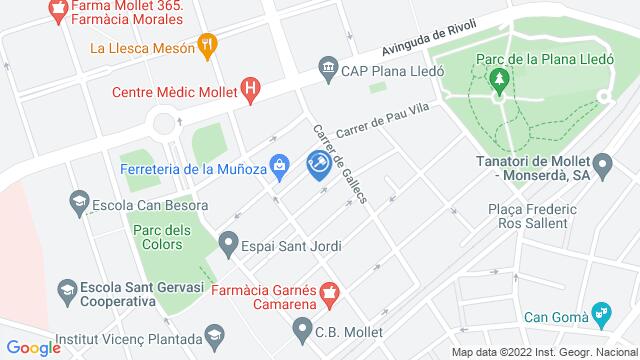 Ubicación de la subastas Subasta de garaje en Mollet del Vallés