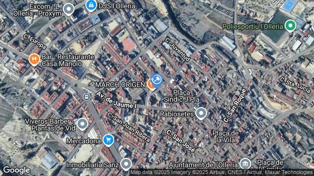 Ubicación de la subastas Subasta de otros en l'OLLERIA