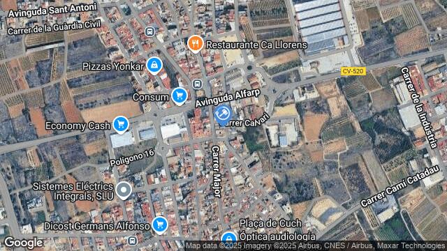 Ubicación de la subastas Subasta de vivienda en ALFARP