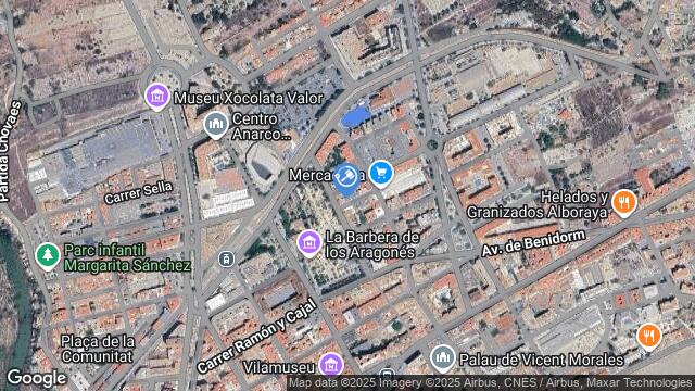 Ubicación de la subastas Subasta de vivienda en VILLAJOYOSA