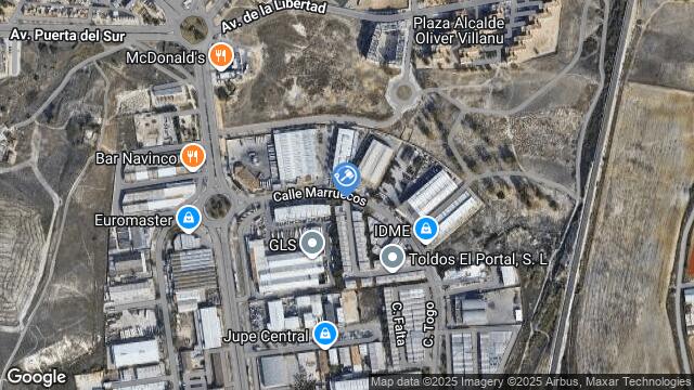 Ubicación de la subastas Subasta de nave industrial en JEREZ DE LA FRONTERA