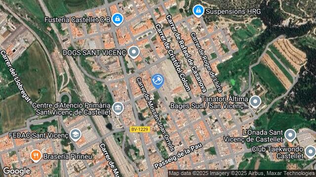 Ubicación de la subastas Subasta de garaje en Sant Vicenç de Castellet