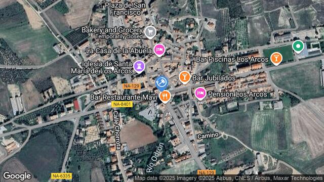 Ubicación de la subastas Subasta de finca rústica en Los Arcos