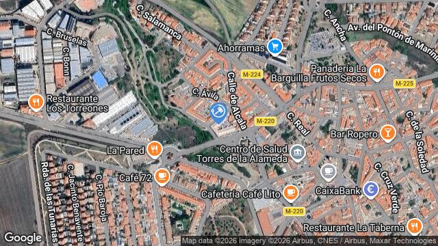 Ubicación de la subastas Subasta de cl ciudad real ( torres de la alameda) en TORRES DE LA ALAMEDA