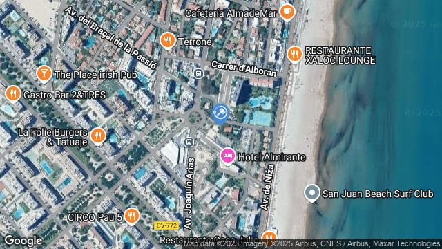Ubicación de la subastas Subasta de trastero en ALICANTE