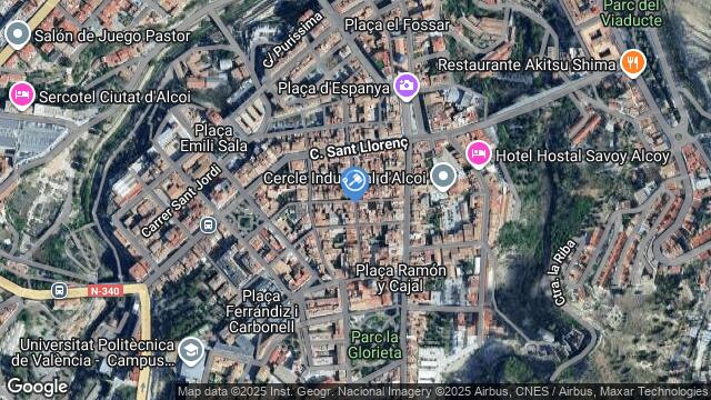 Ubicación de la subastas Subasta de vivienda en ALCOI