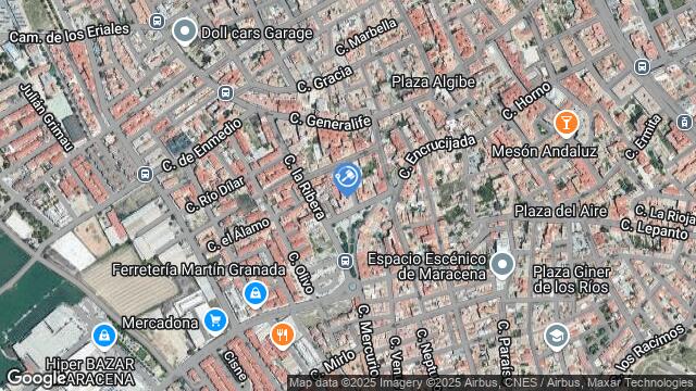 Ubicación de la subastas Subasta de vivienda en MARACENA