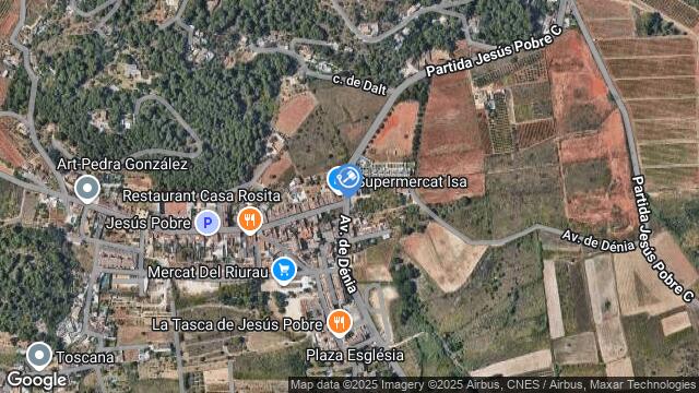 Ubicación de la subastas Subasta de vivienda en DENIA