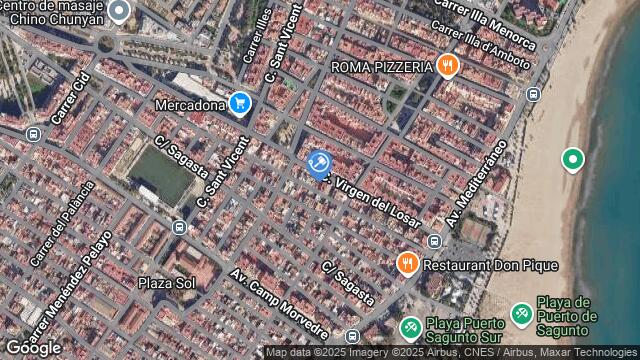 Ubicación de la subastas Subasta de local comercial en Puerto Sagunto