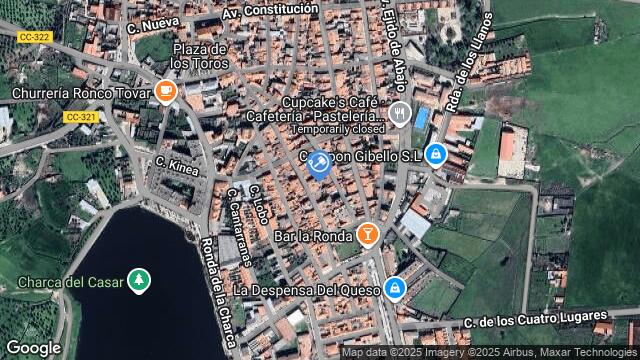 Ubicación de la subastas Subasta de finca rústica en CASAR DE CACERES