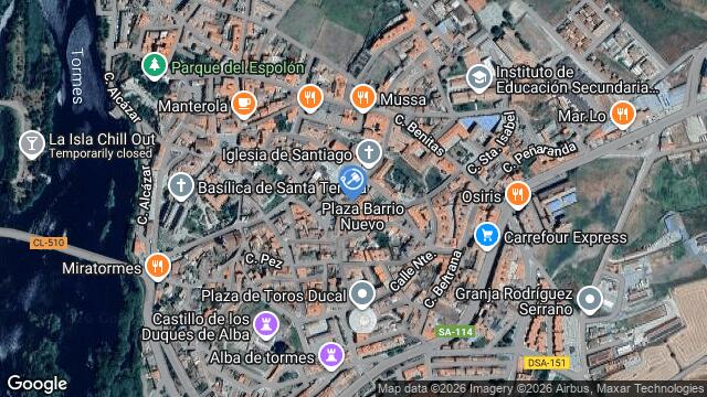 Ubicación de la subastas Subasta de cl resbalon sn ( alba de tormes) en ALBA DE TORMES