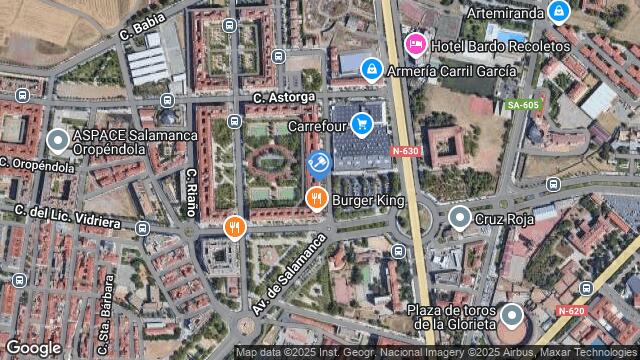 Ubicación de la subastas Subasta de vivienda en Salamanca