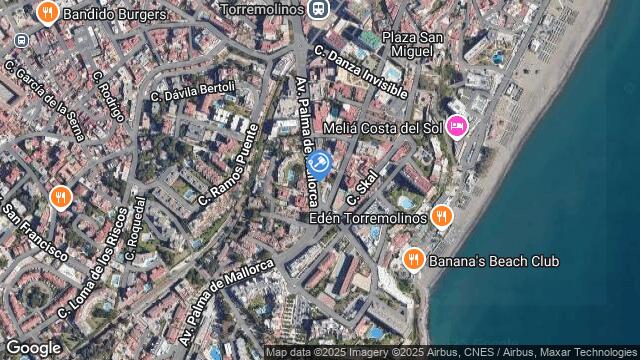 Ubicación de la subastas Subasta de garaje en Torremolinos