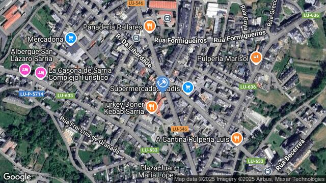 Ubicación de la subastas Subasta de vivienda en SARRIA