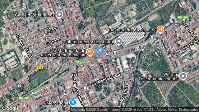 Ubicación de la subastas Subasta de vivienda en Murcia