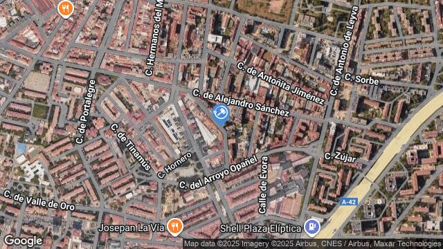 Ubicación de la subastas Subasta de garaje en MADRID