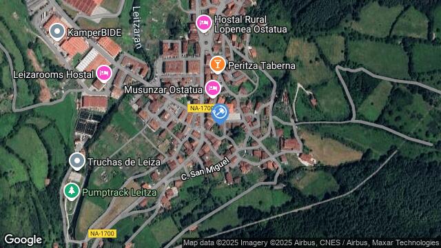 Ubicación de la subastas Subasta de cl san miguel ( leitza) en LEITZA