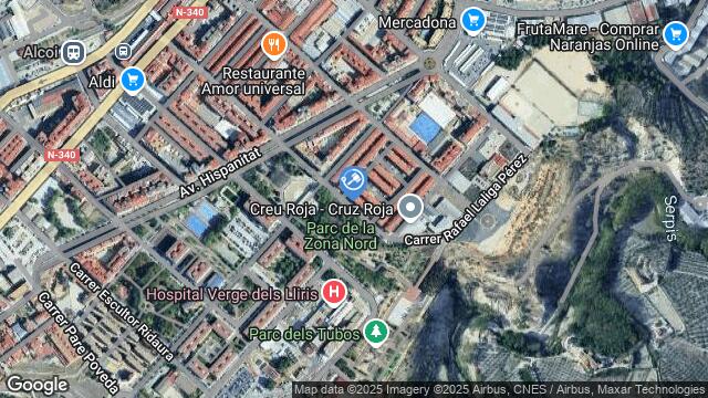 Ubicación de la subastas Subasta de vivienda en ALCOY