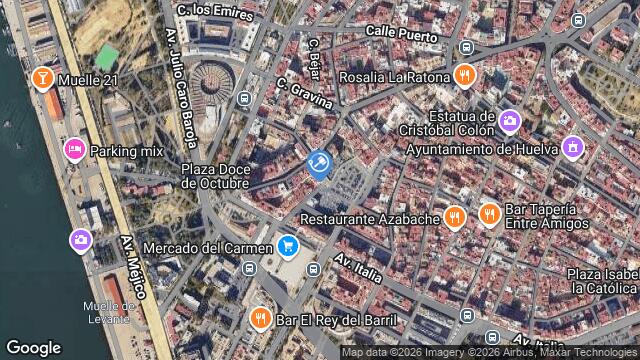 Ubicación de la subastas Subasta de vivienda en Huelva