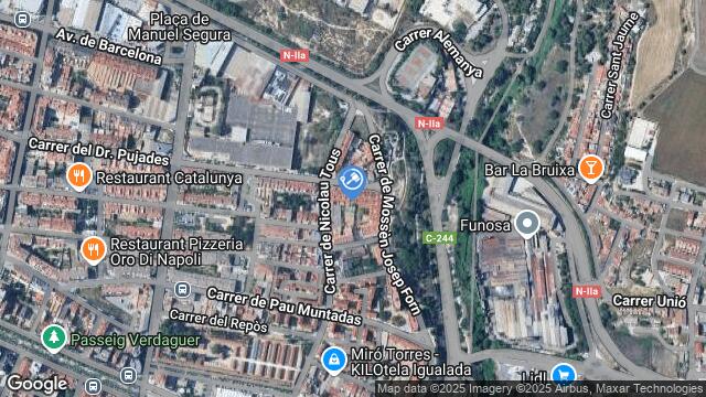 Ubicación de la subastas Subasta de garaje en IGUALADA