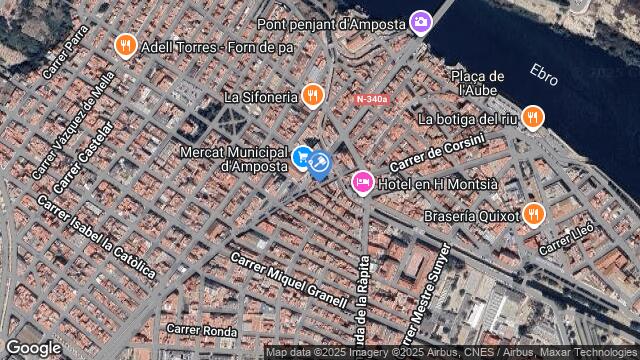 Ubicación de la subastas Subasta de vivienda en Amposta