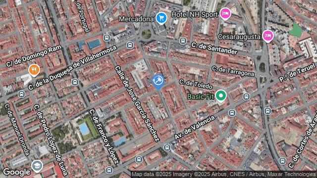 Ubicación de la subastas Subasta de vivienda en ZARAGOZA