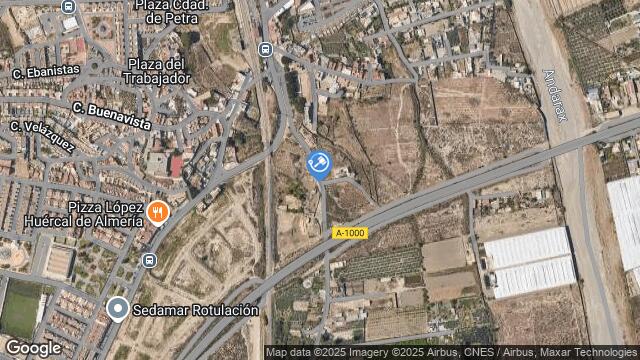 Ubicación de la subastas Subasta de local comercial en HUERCAL DE ALMERIA