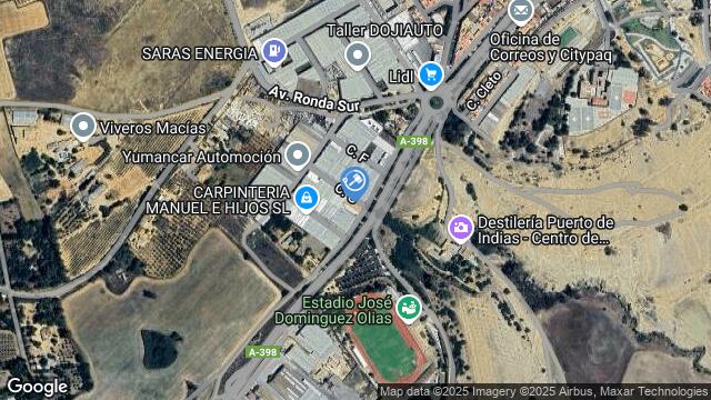 Ubicación de la subastas Subasta de pg brenes -calle g- ( carmona) en CARMONA