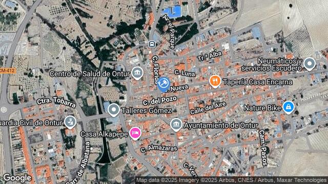 Ubicación de la subastas Subasta de vivienda en ONTUR