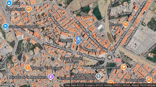 Ubicación de la subastas Subasta de ur maria de los angeles ( guadix) en GUADIX