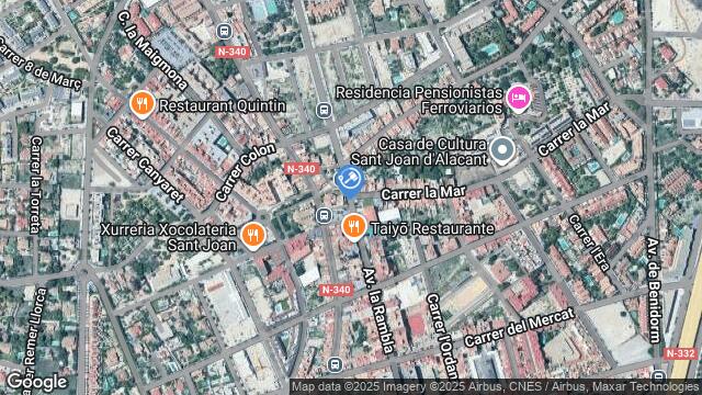 Ubicación de la subastas Subasta de cl pedro de areitio s/n ( sant joan d'alacant) en SANT JOAN D'ALACANT