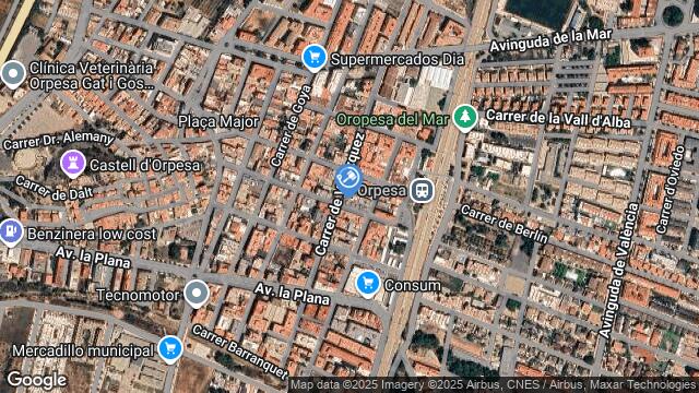 Ubicación de la subastas Subasta de vivienda en Oropesa del Mar