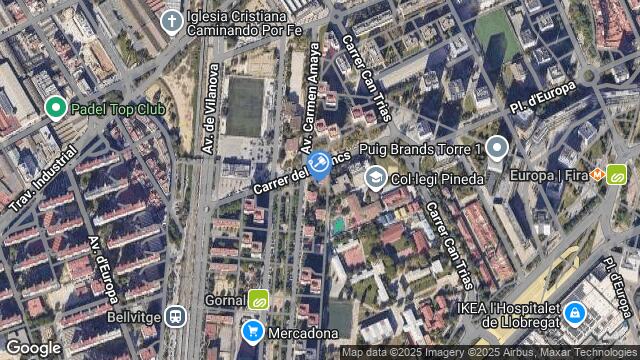 Ubicación de la subastas Subasta de vivienda en L'hospitalet