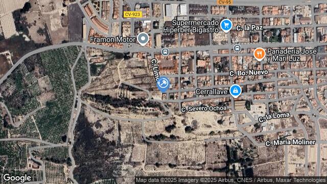 Ubicación de la subastas Subasta de vivienda en ori