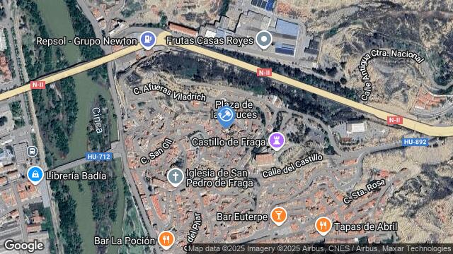 Ubicación de la subastas Subasta de solar en Fraga