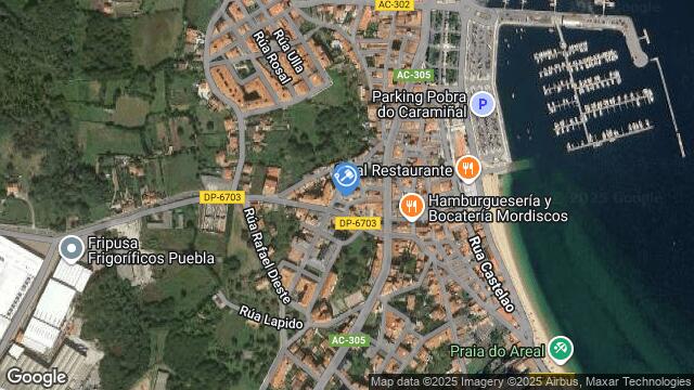 Ubicación de la subastas Subasta de nave industrial en POBRA DO CARAMIÑAL, A