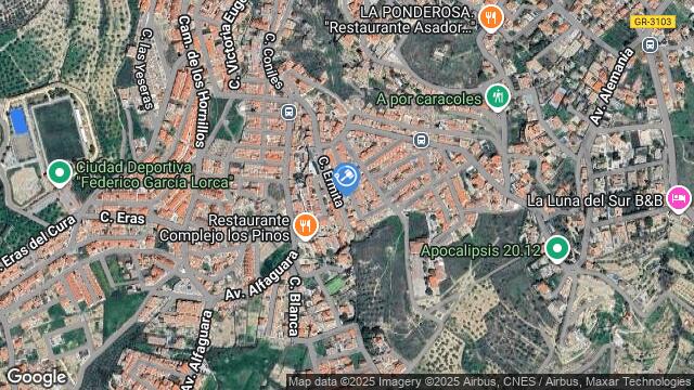 Ubicación de la subastas Subasta de vivienda en ALFACAR