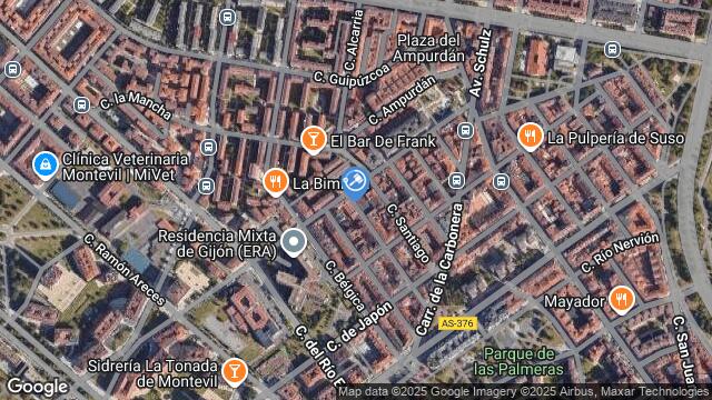 Ubicación de la subastas Subasta de vivienda en GIJON