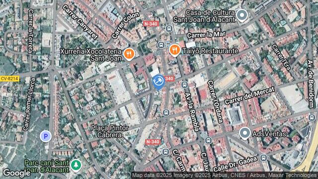 Ubicación de la subastas Subasta de trastero en SANT JOAN D´ALACANT