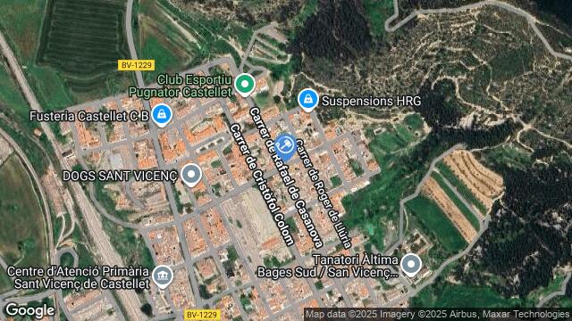 Ubicación de la subastas Subasta de vivienda en sant vicenç de castellet