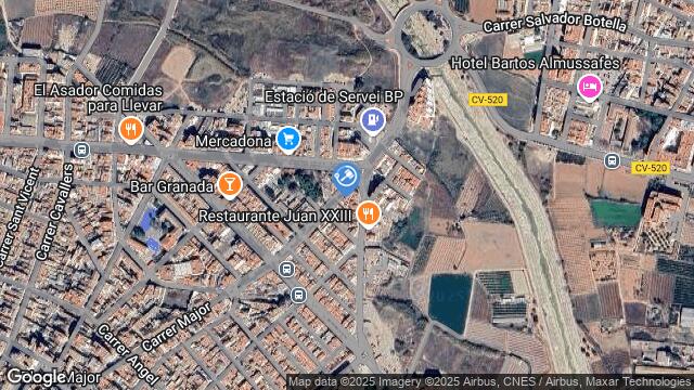 Ubicación de la subastas Subasta de local comercial en BENIFAIO